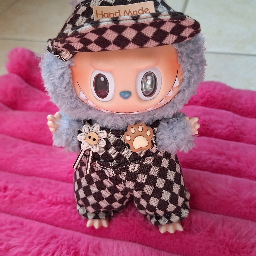 Labubu Outfit | Checker Board Outfit For Labubus (Doll Not Included) No Offers